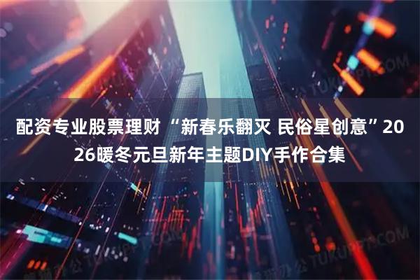配资专业股票理财 “新春乐翻灭 民俗星创意”2026暖冬元旦新年主题DIY手作合集